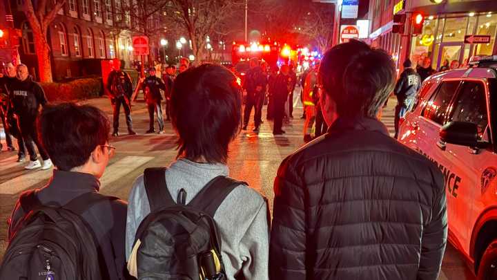 Brown students share tense lockdown ordeal after campus shooting