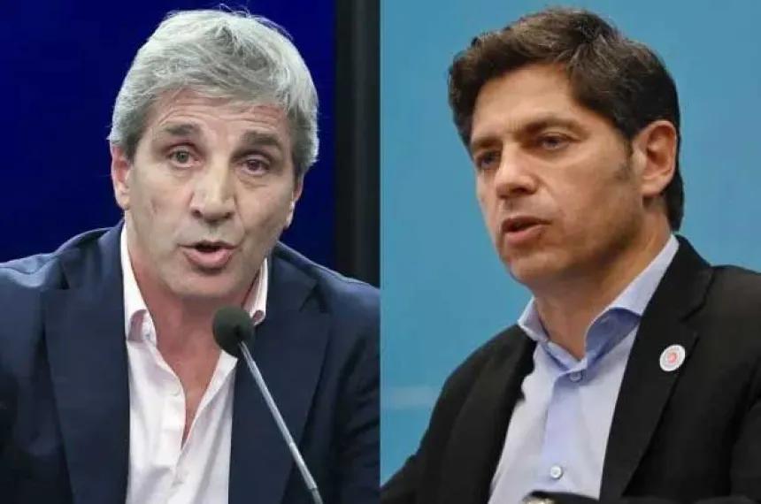 Caputo afirmó que Buenos Aires "no puede tomar deuda" por incumplir la Ley Fiscal