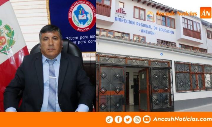 Elías Giraldo asume la Dirección Regional de Educación de Áncash