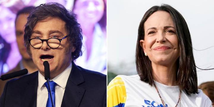 En plena ofensiva de Trump contra Maduro, Milei participa de la entrega del premio Nobel de la Paz a María Corina Machado