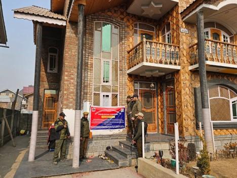 NDPS Action: ₹2 Crore House, Land Attached in Srinagar Drug Case