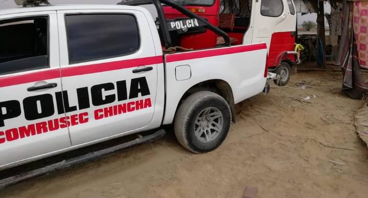 Mototaxi robada es hallada desmantelada en la zona alta de Chincha