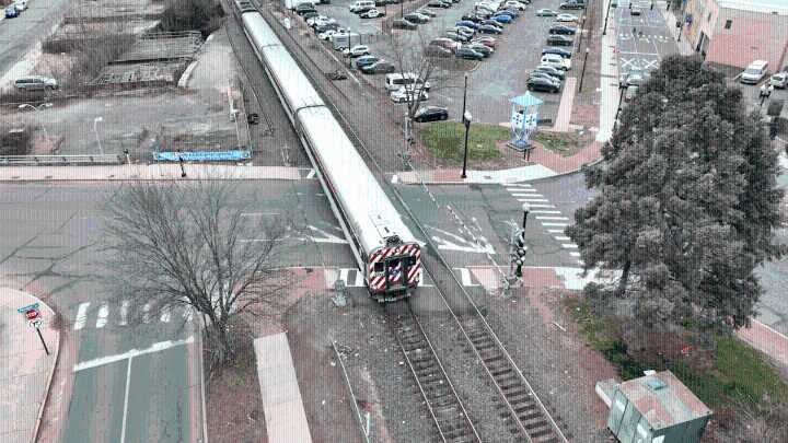 Four times in one week, drivers ended up on train tracks instead of roads