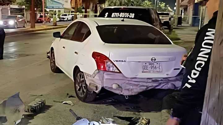Muere Motociclista al Chocar con Vehículo Estacionado en Torreón