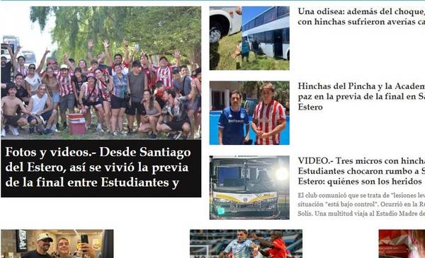 Eldia.com gratis para todos los lectores con toda la cobertura del Pincha en Santiago