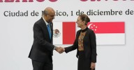 México y Singapur firman entendimiento para ampliar relación comercial