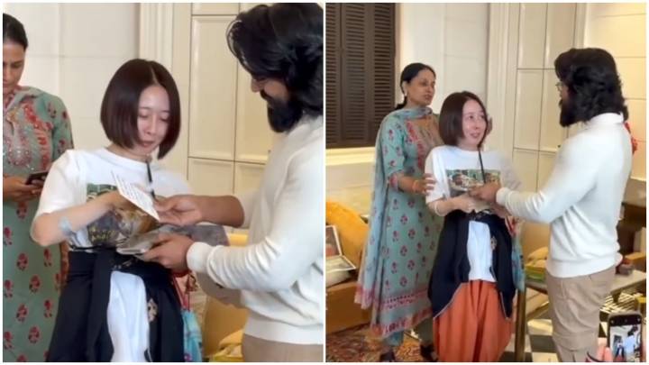 I saw RRR 100 times: Teary-eyed Japanese fan tells Ram Charan, video goes viral