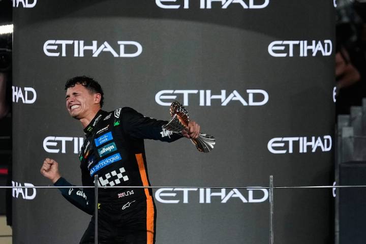 McLaren driver Lando Norris wins first F1 championship at season
