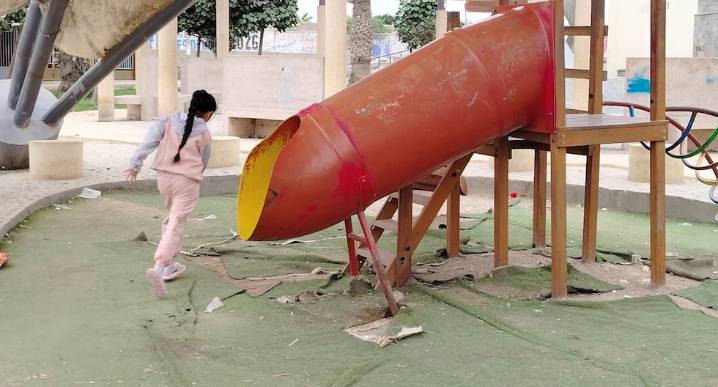 Chincha: Polideportivo del centro poblado Cruz Blanca permanece abandonado
