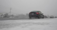 A look at road conditions in Chesterfield County as snow continues to fall