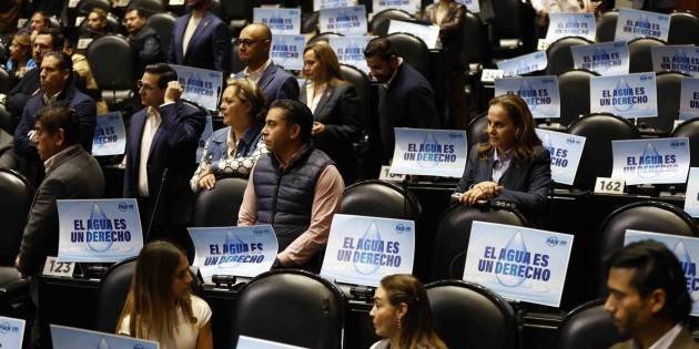 San Lázaro aprueba en lo general Ley de Aguas en México