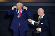 Trump awarded new FIFA peace prize