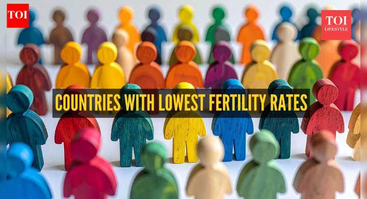 Countries with the lowest fertility rates — where does the US stand?