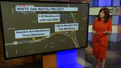 Drivers brace for lengthy closures along I-10 in Downtown Houston