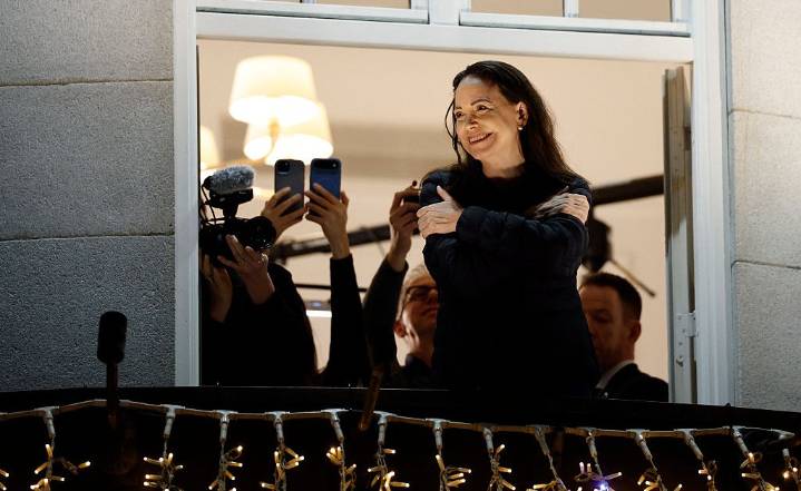 Machado, Trump Advisors Plan for Maduro Exit