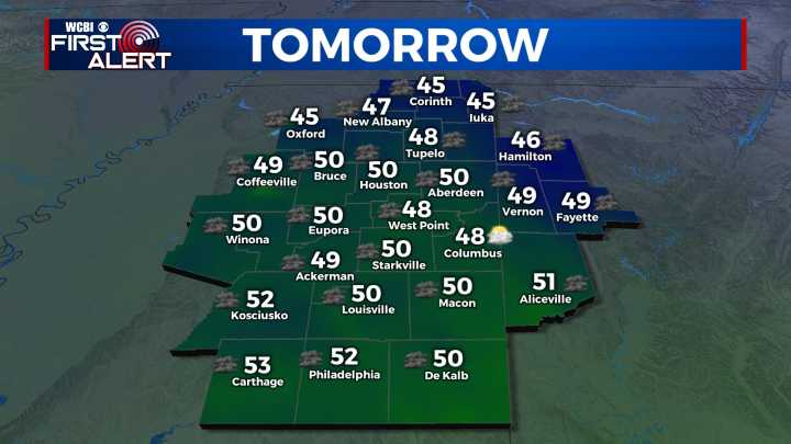 Chilly start to the week, warming quickly