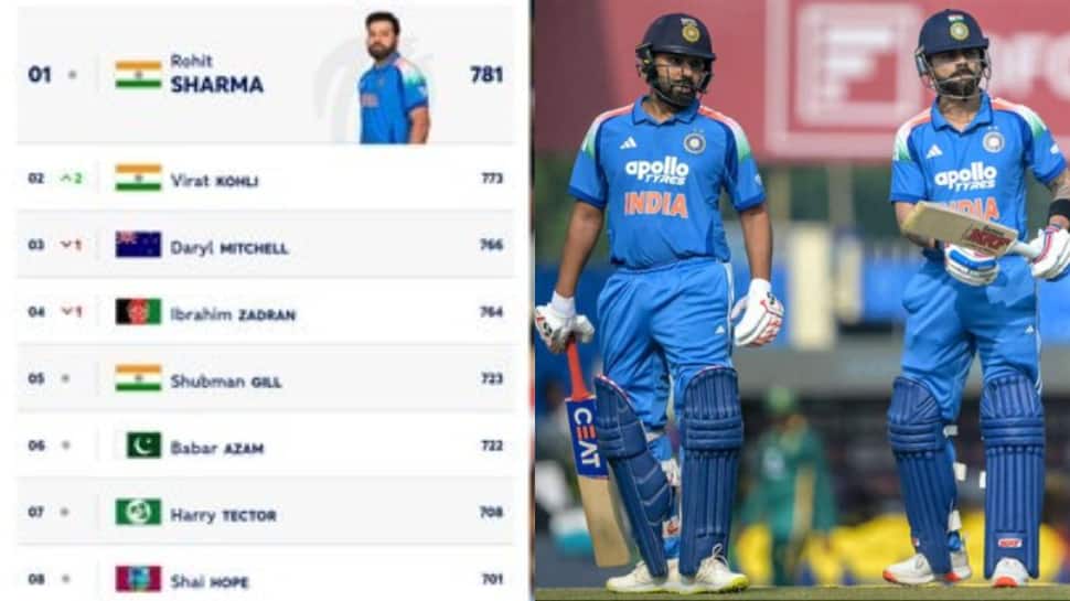 Updated ICC ODI Rankings Released: Rohit Sharma Vs Virat Kohli For No.1 ODI Batter, Check Who Got That Throne