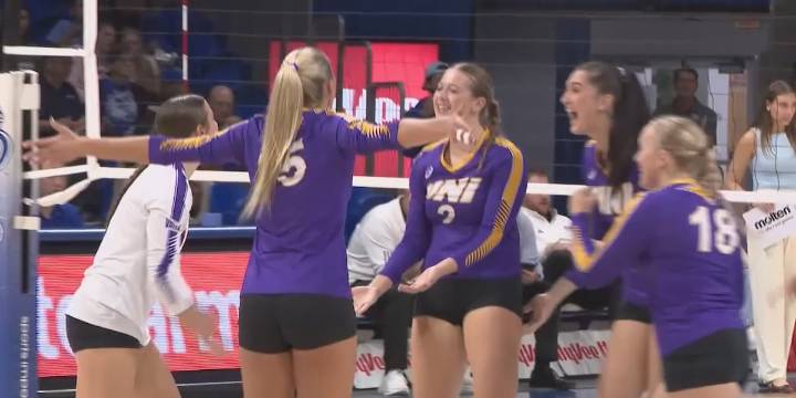 UNI volleyball reverse sweeps Utah to advance in the NCAA Tournament