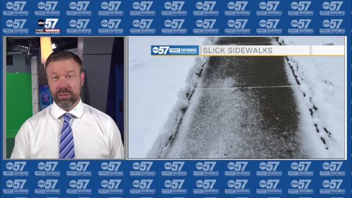 Icy and cold conditions continue