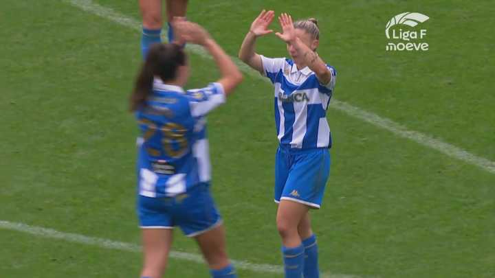 O Deportivo Abanca supera o Granada cunha gran Ainhoa (2