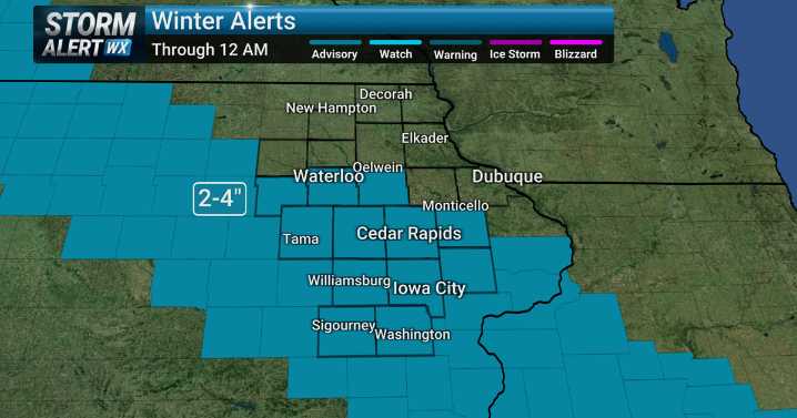TRACKING: Chance of snow and bitterly cold temps