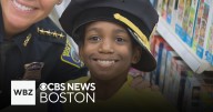 Police officers take hundreds of kids on holiday shopping spree in Boston