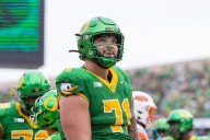 Oregon right tackle Alex Harkey accepts Senior Bowl invite