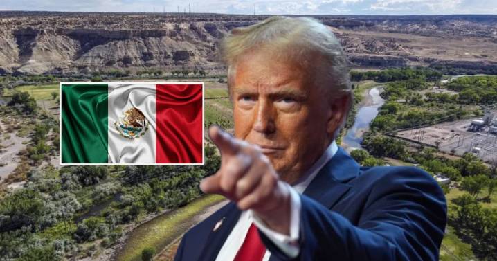 Trump acusó a México de seguir violando el Tratado de Aguas con Estados Unidos afectando a granjeros y vuelve a amenazar con aranceles de no cumplir antes de que el 2025 acabe, así puede afectarte