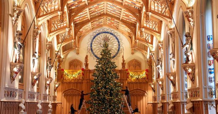 Festive welcome ready for German president from King and Queen at Windsor Castle