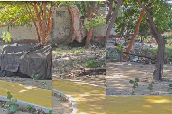 “Esto se volvió una escombrera”: Parque lineal de Manzanares