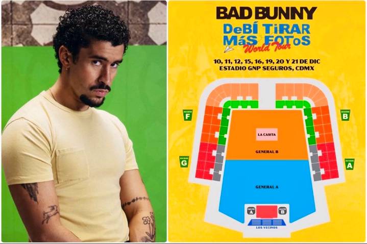 Ocesa ofrece reembolso total por ajustes en los conciertos de Bad Bunny en CDMX