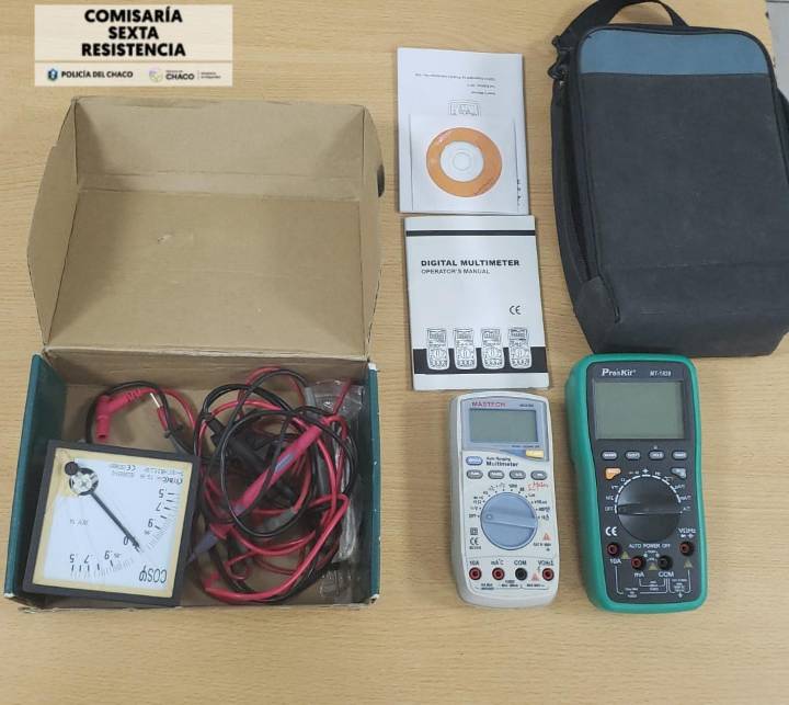 Recuperan herramientas robadas de una escuela técnica de Resistencia