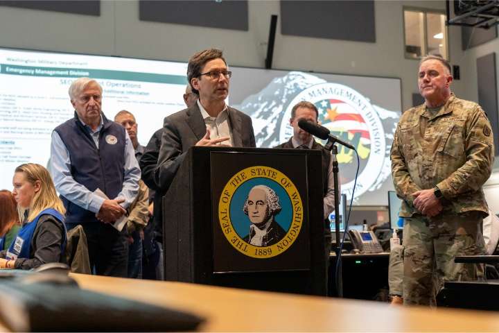 Washington Declares Emergency as Flooding Spreads