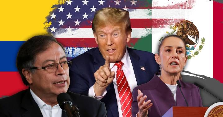 Trump abre la puerta a operaciones antidrogas en México y Colombia mientras crece la tensión con Venezuela