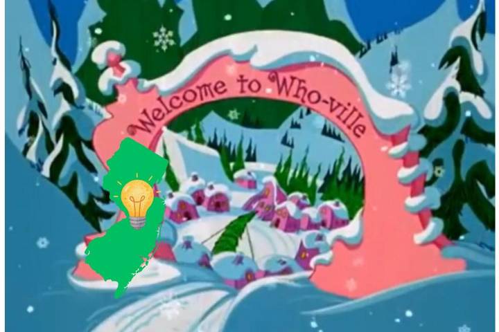 How much would Dr. Seuss' Whoville cost to run in New Jersey?