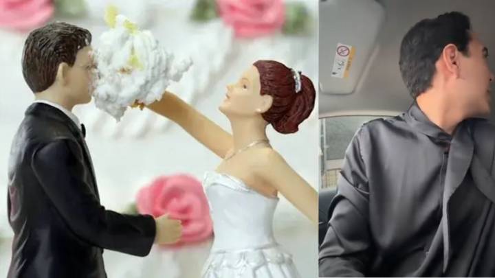 MOMENTO EXACTO en que novia se arrepiente de su boda y la cancela