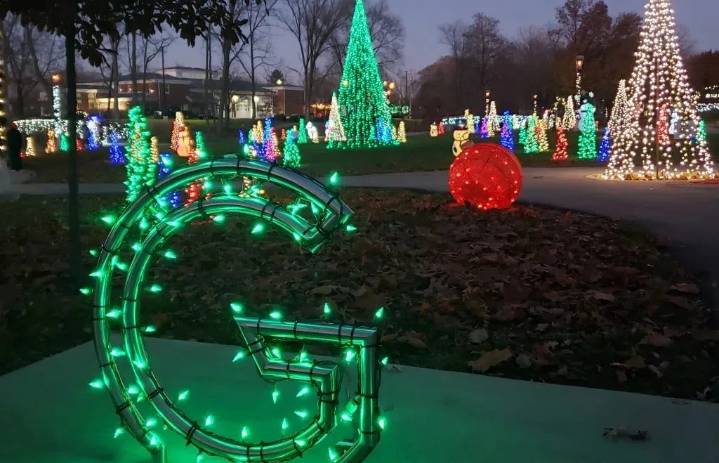 Greenwood 'Lighted Trail' opens Sunday evening