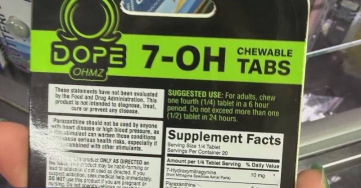 Thousands of illegal products seized in KC area. What is 7