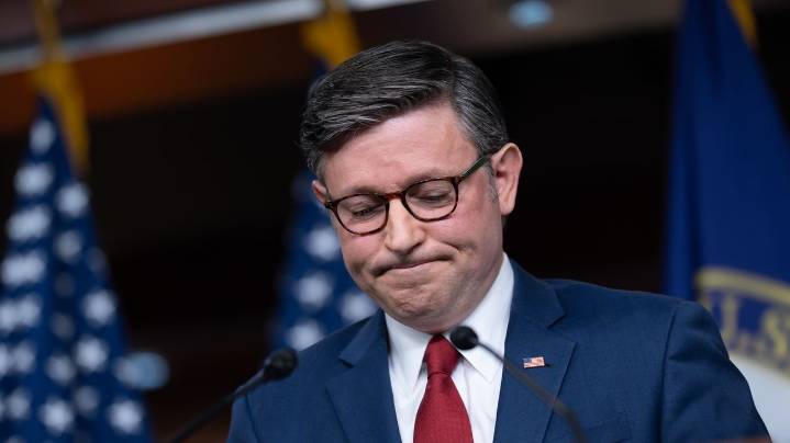 Speaker Johnson pleads with Republicans to keep concerns private after tumultuous week