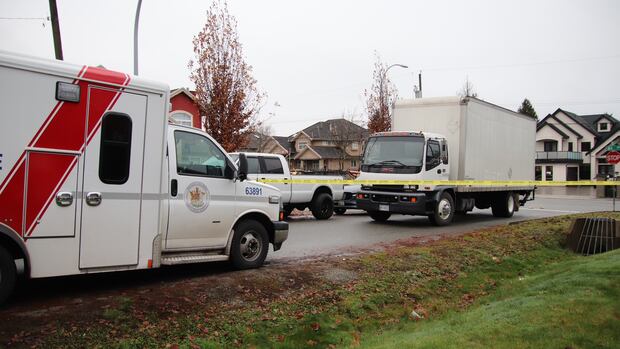 Child pedestrian dies after collision with box truck in Surrey, B.C.