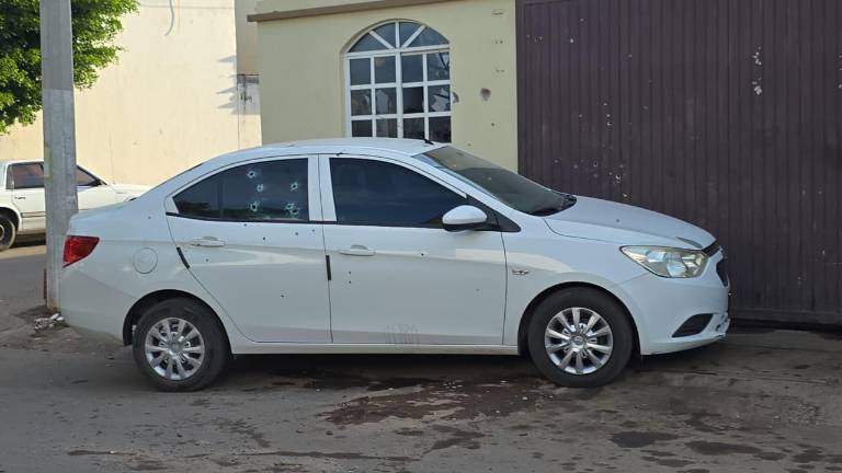 Balean taller y carro; racha de 6 ataques en Santa Fe, Culiacán
