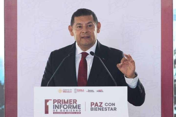 En primer informe Armenta destaca baja en delitos, transformación del Barroco en Universidad de las Artes y los 15 proyectos para 2026