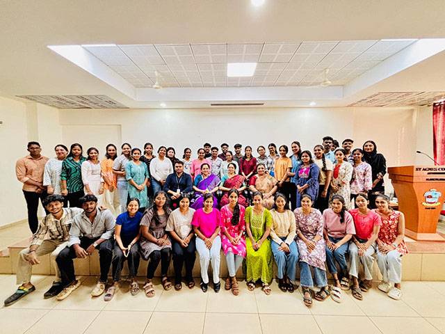 St Agnes College hosts POSH awareness talk for MBA, MCA students