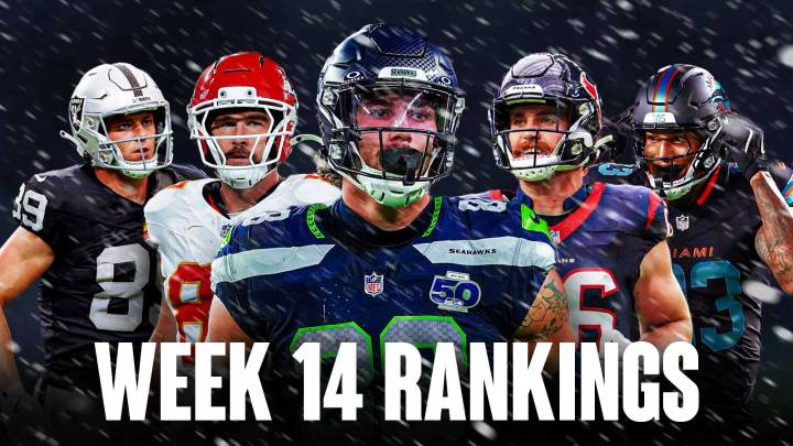 Fantasy Football Tight End Rankings: Week 14 2025