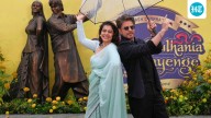 Shah Rukh Khan and Kajol reunite to unveil bronze statue in London. See pics