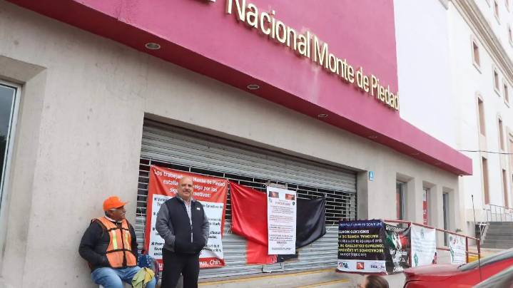 Cumple huelga en Monte de Piedad más de dos meses; sindicalizados piden atención a sus peticiones