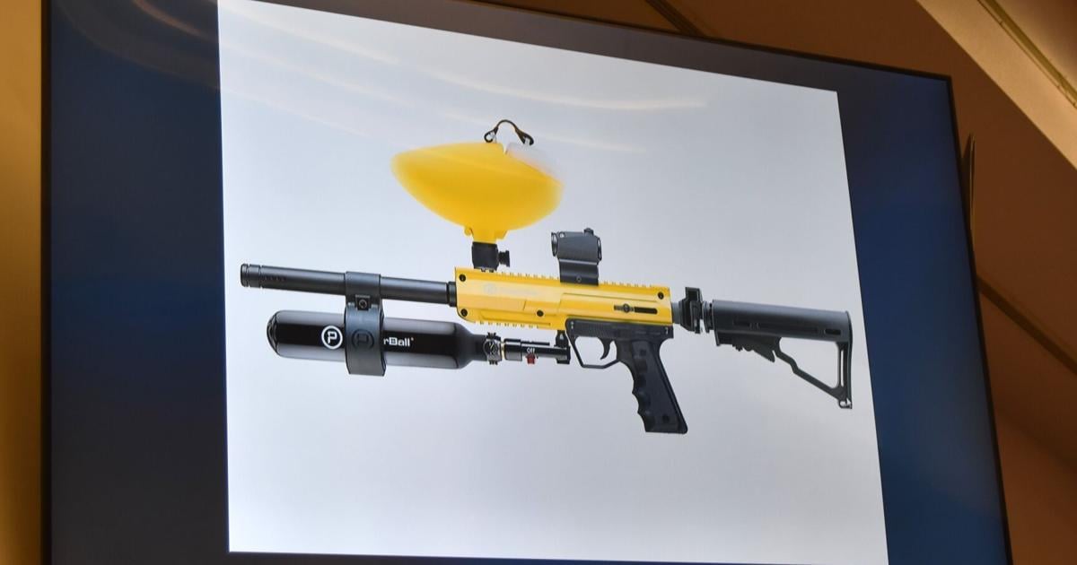 Christmas wish: Police department gets funding for pepperball equipment