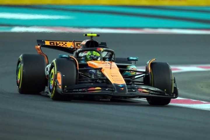 Norris domina el segundo libre en Abu Dhabi