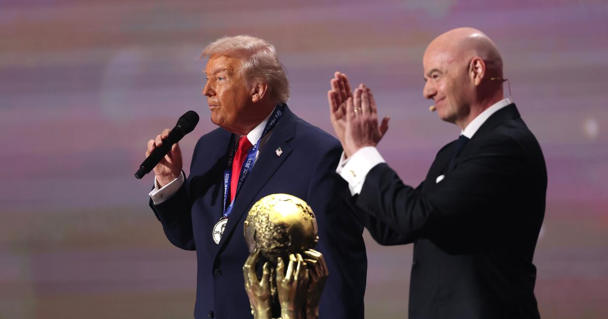 Why is FIFA President Gianni Infantino working so hard to court President Trump?