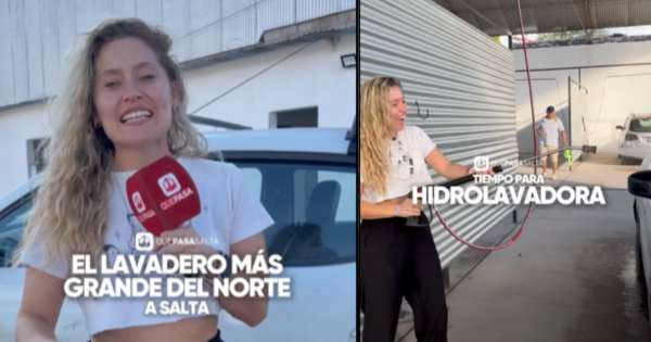El lavadero de autos más grande del norte argentino está en Salta: en plena avenida